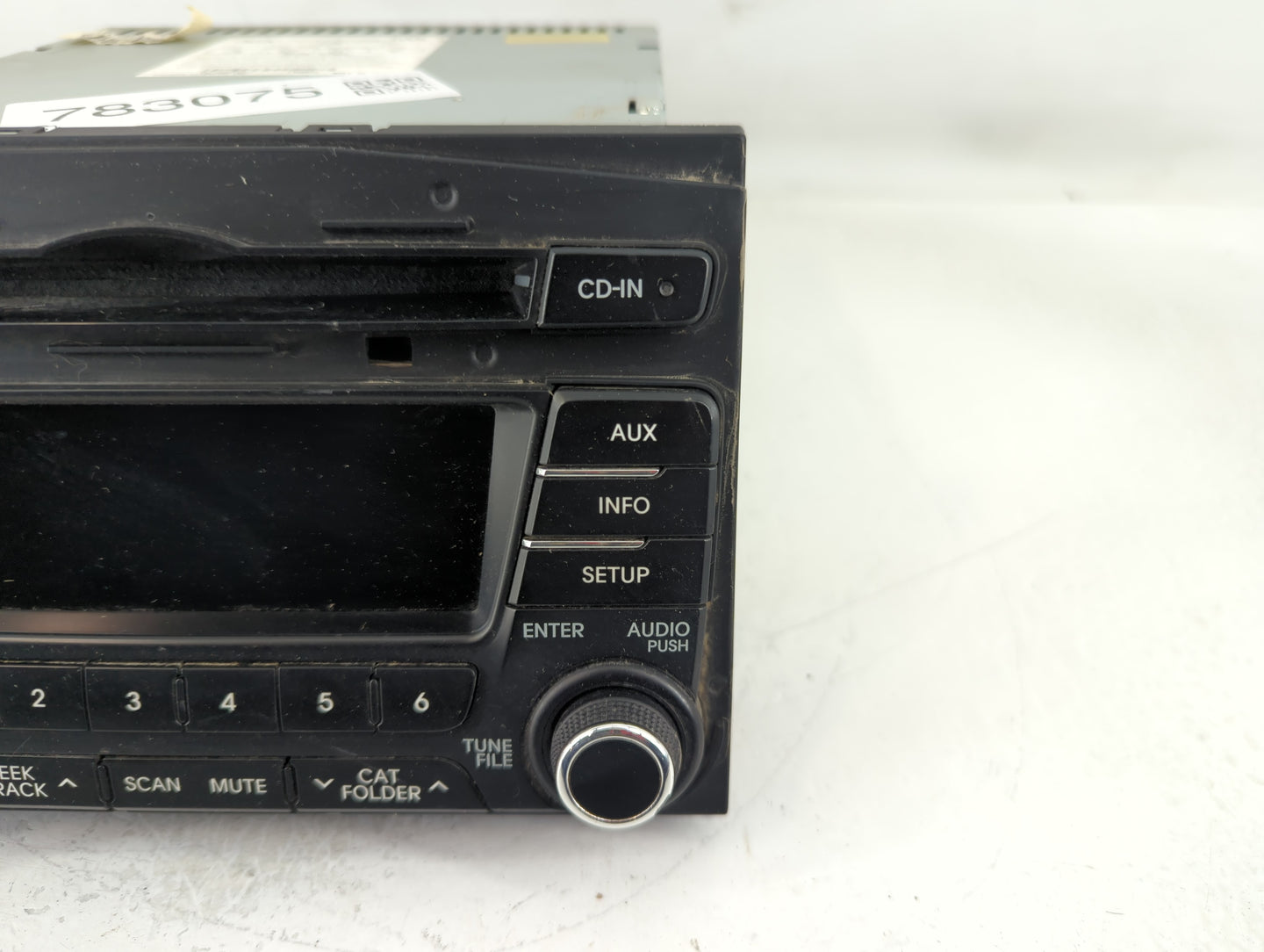 2011-2013 Kia Optima Radio AM FM Cd Player Receiver Replacement P/N:96170-2T751CA Fits Fits 2011 2012 2013 OEM Used Auto Par