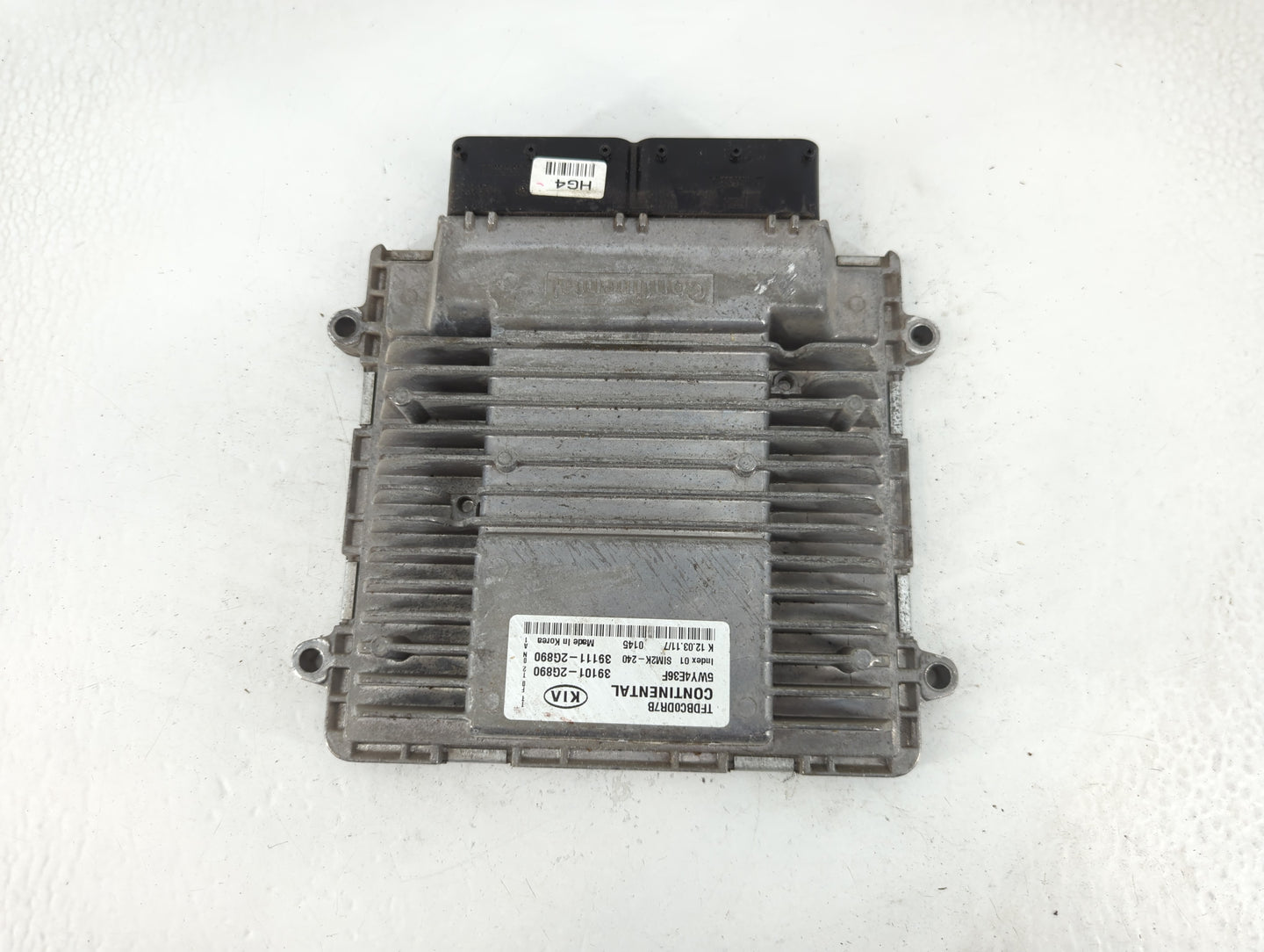 2011-2013 Kia Optima PCM Engine Control Computer ECU ECM PCU OEM P/N:39101-2G890 Fits Fits 2011 2012 2013 OEM Used Auto Part