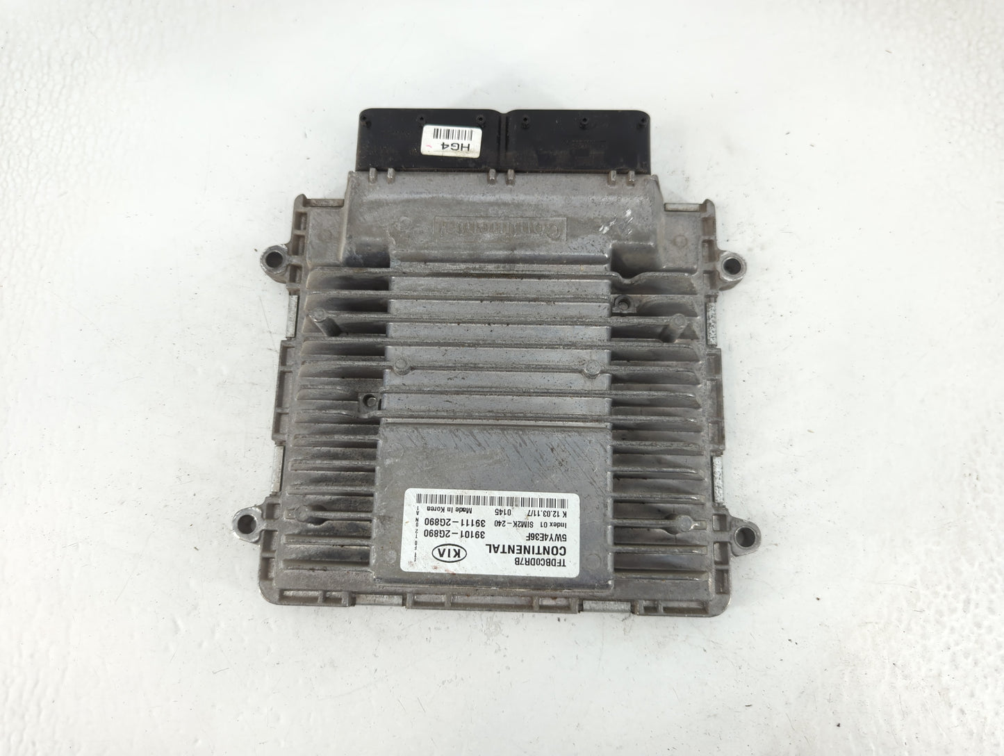 2011-2013 Kia Optima PCM Engine Control Computer ECU ECM PCU OEM P/N:39101-2G890 Fits Fits 2011 2012 2013 OEM Used Auto Part
