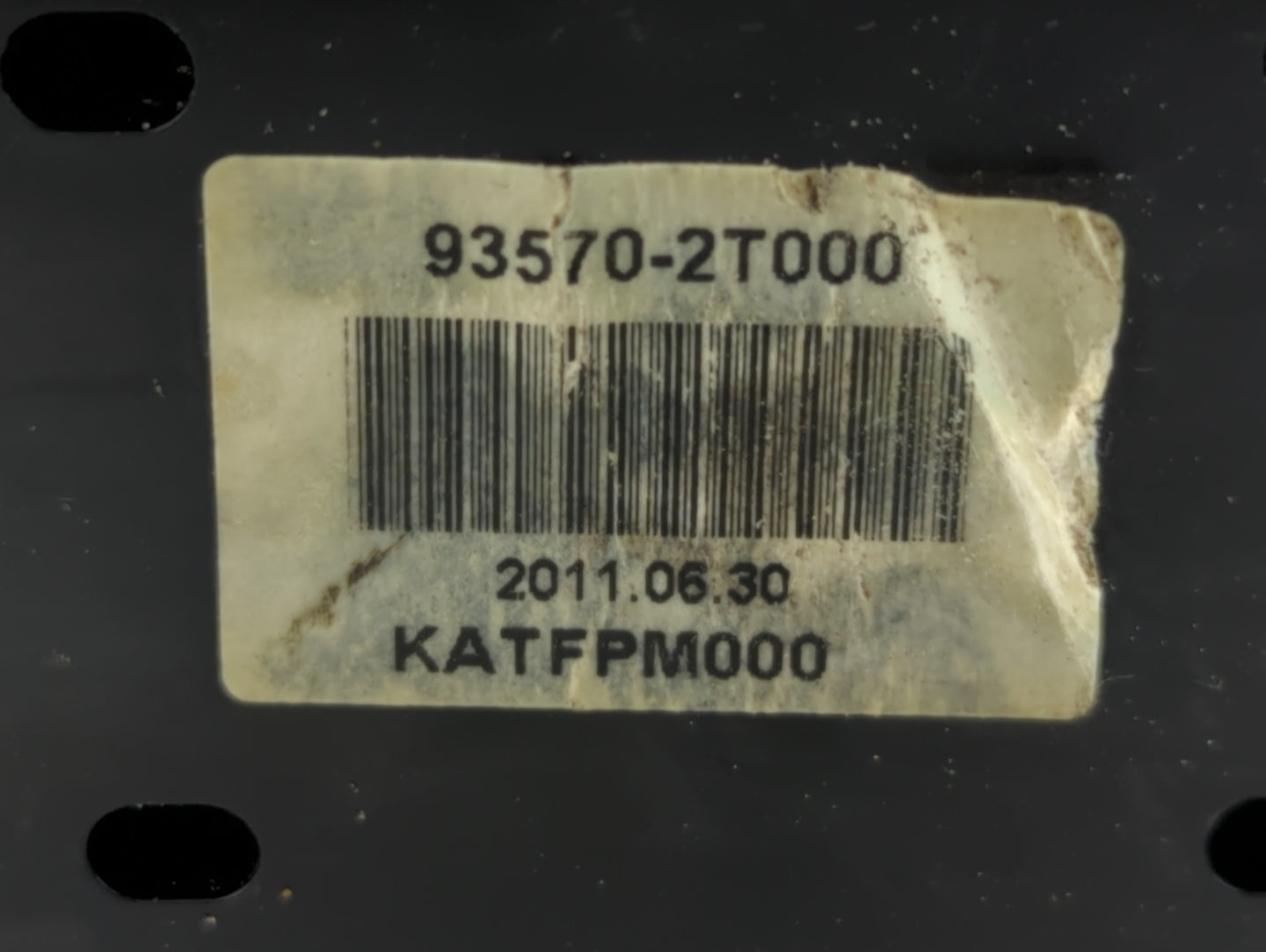 2011-2013 Kia Optima Master Power Window Switch Replacement Driver Side Left P/N:93570-2T000 Fits Fits 2011 2012 2013 OEM Us