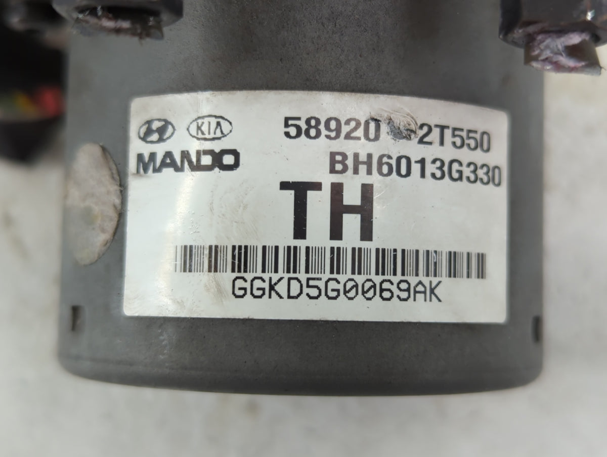 2011-2013 Kia Optima Anti-Lock Brake ABS Pump Module Actuator OEM P/N:58920-2T550 Fits Fits 2011 2012 2013 OEM Used Auto Par
