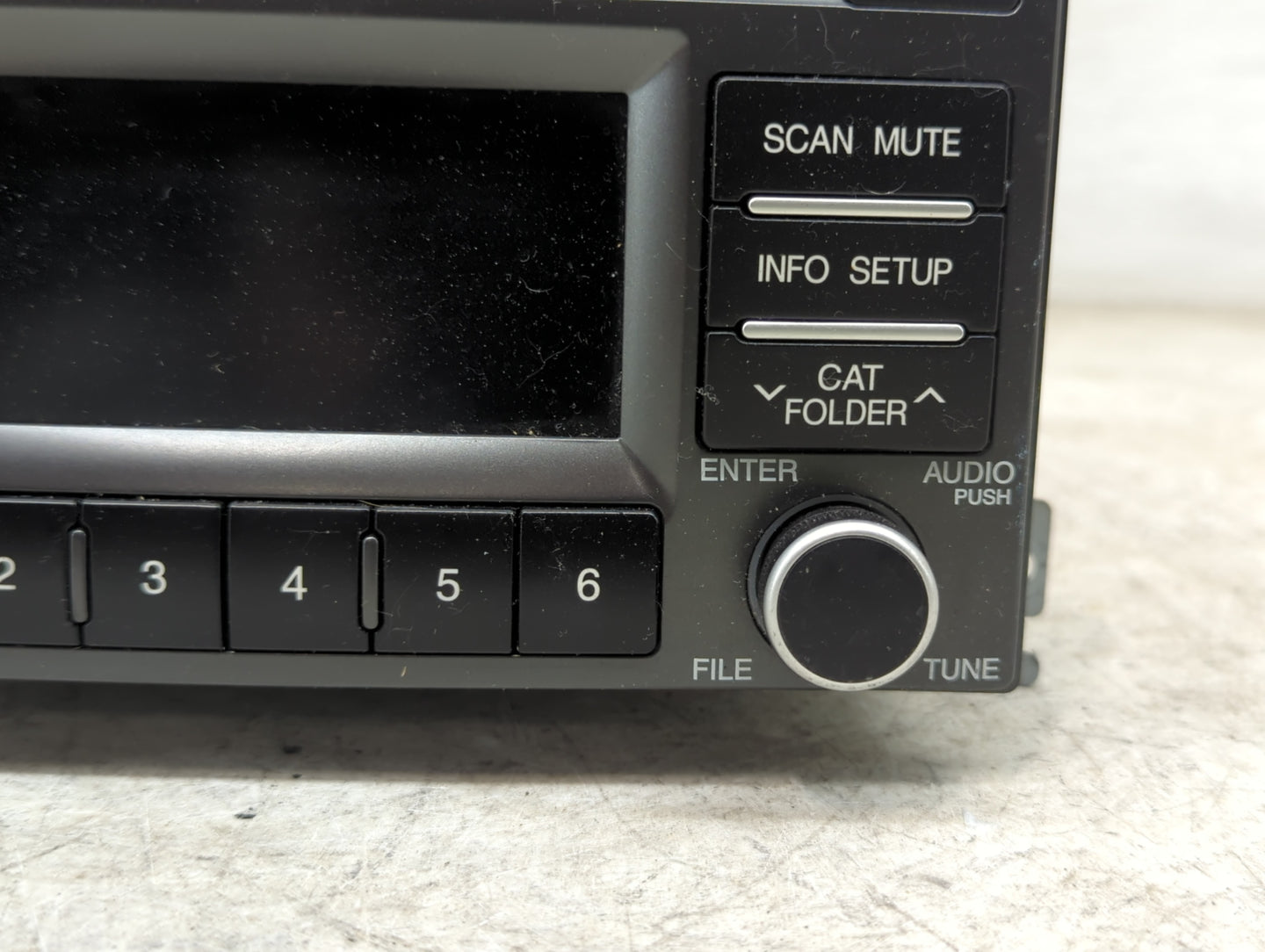 2009-2011 Kia Rio Radio AM FM Cd Player Receiver Replacement P/N:961001G895AMDB PA910JBLSBB Fits Fits 2009 2010 2011 OEM Use