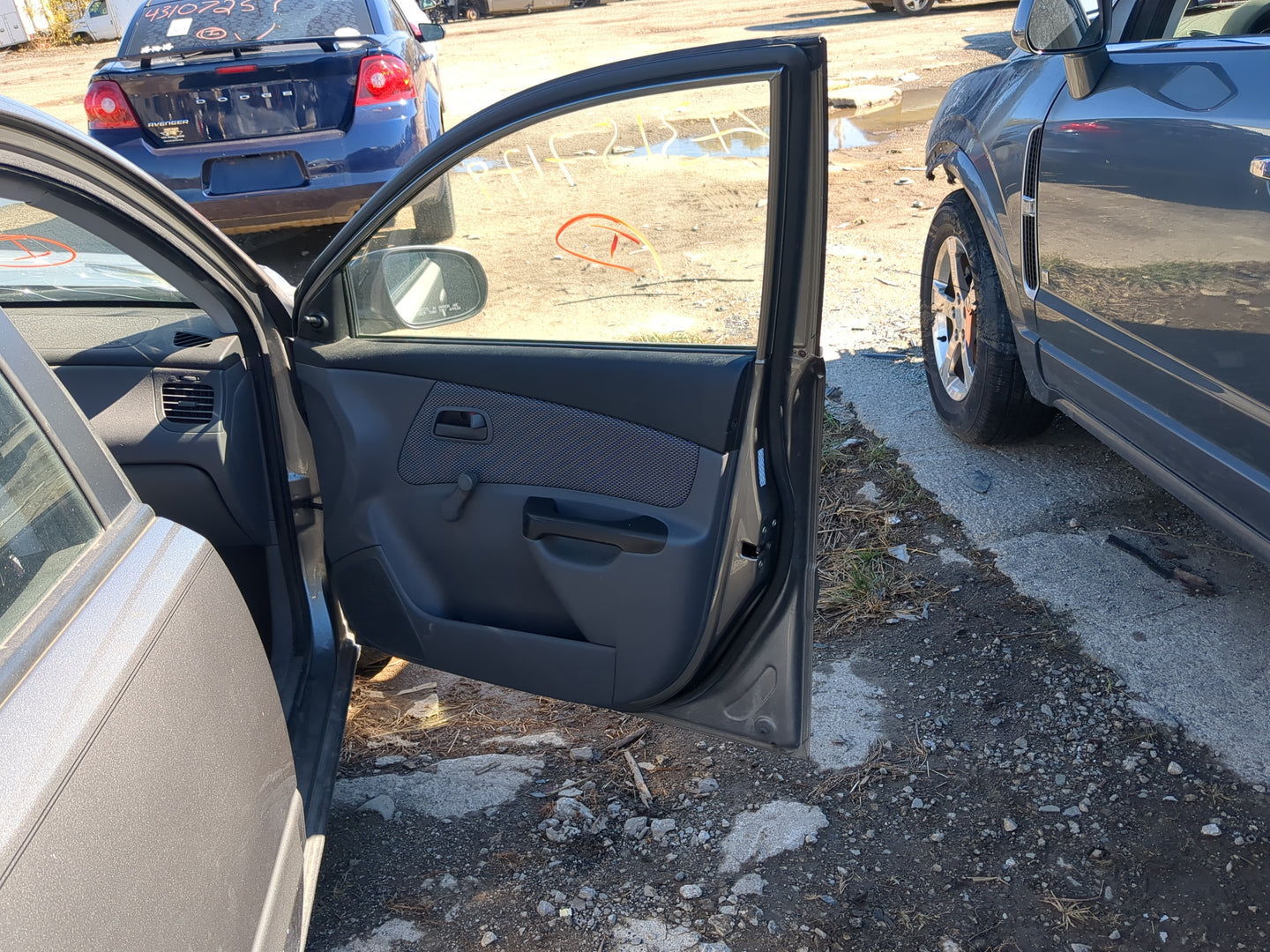 2006-2011 Kia Rio Passenger Front Door Oem - Oemusedautoparts1.com