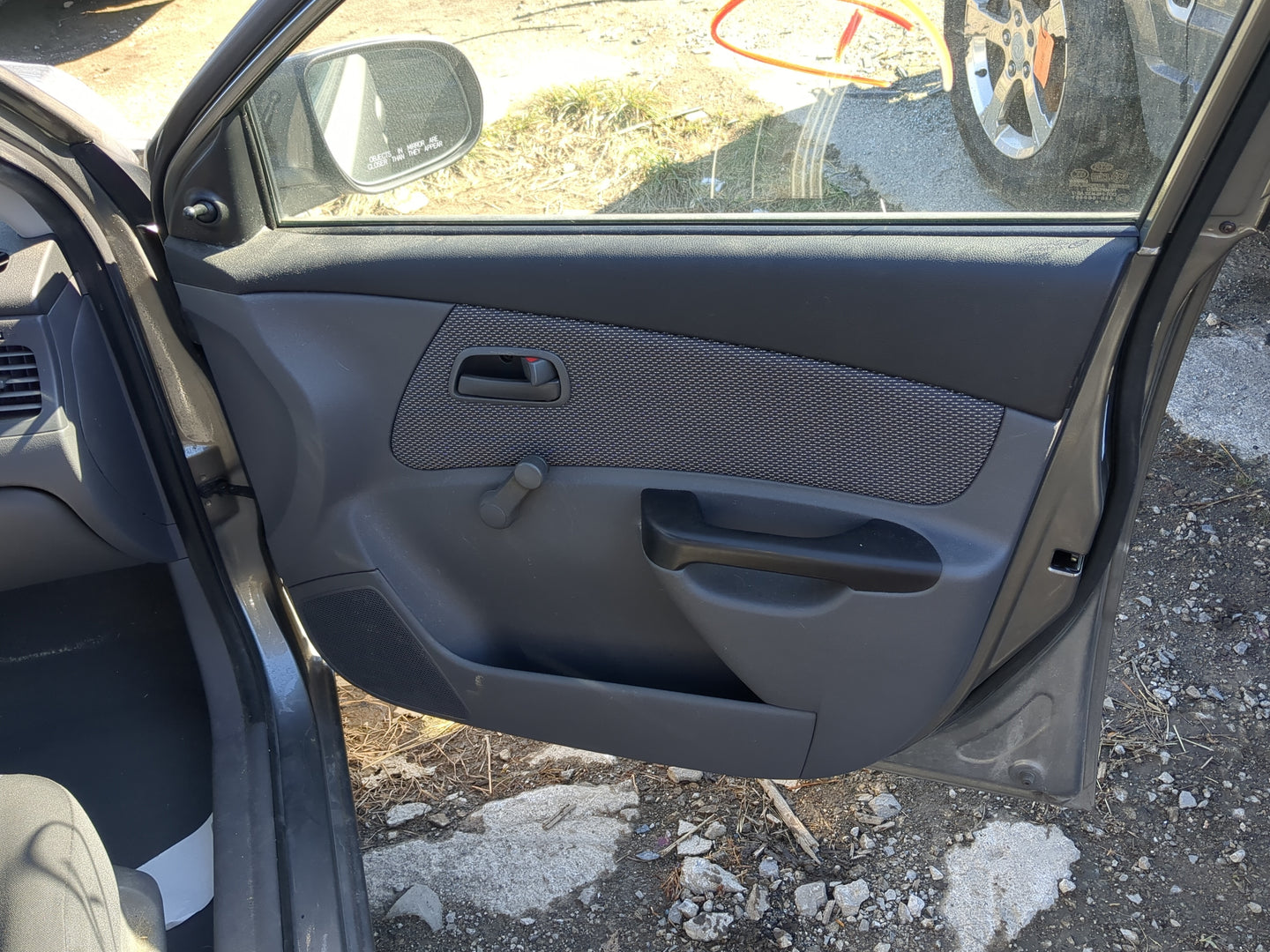 2011 Kia Rio Front Right Passenger Interior Door Panel Trim - Oemusedautoparts1.com