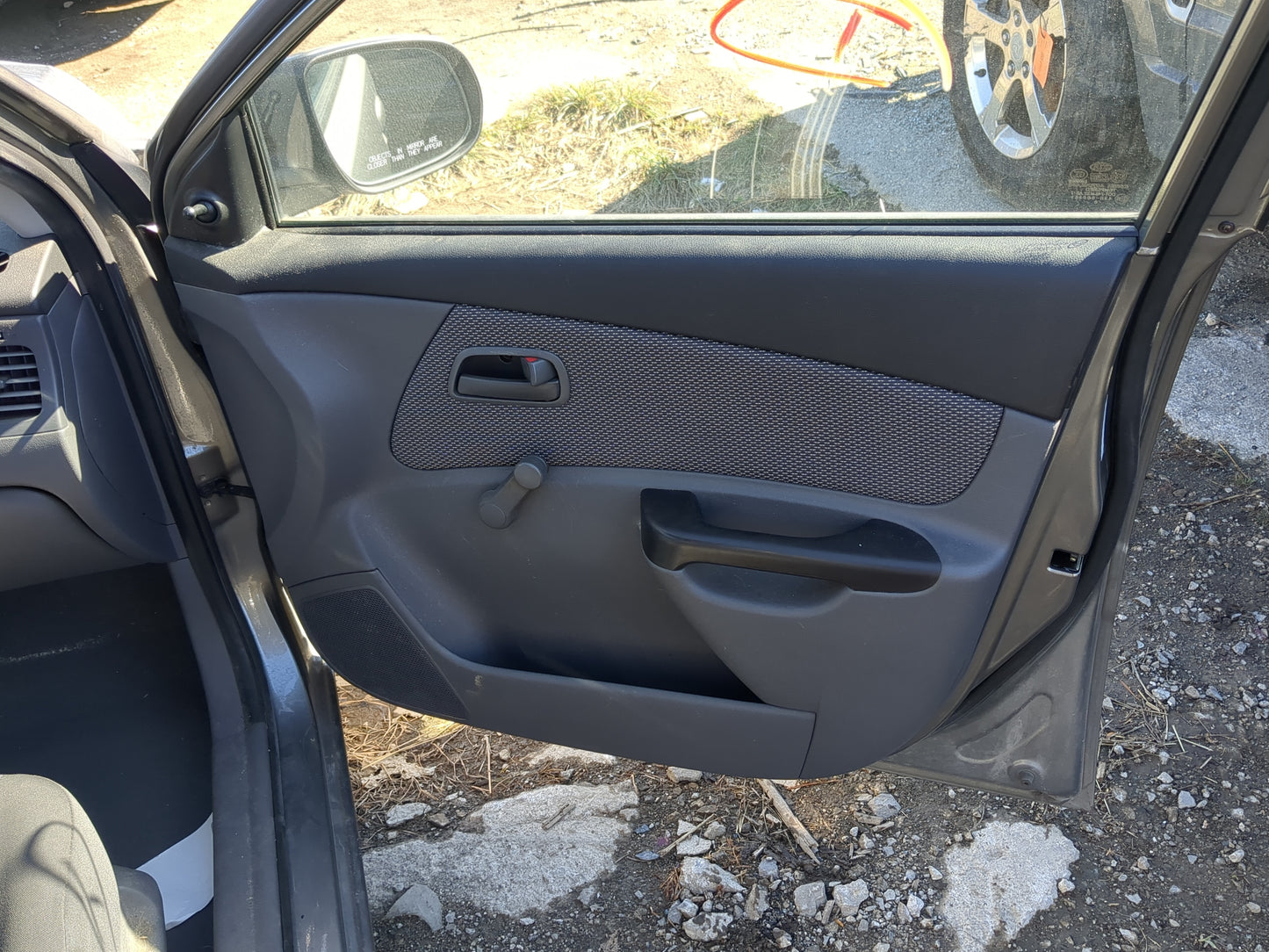 2011 Kia Rio Front Right Passenger Interior Door Panel Trim - Oemusedautoparts1.com
