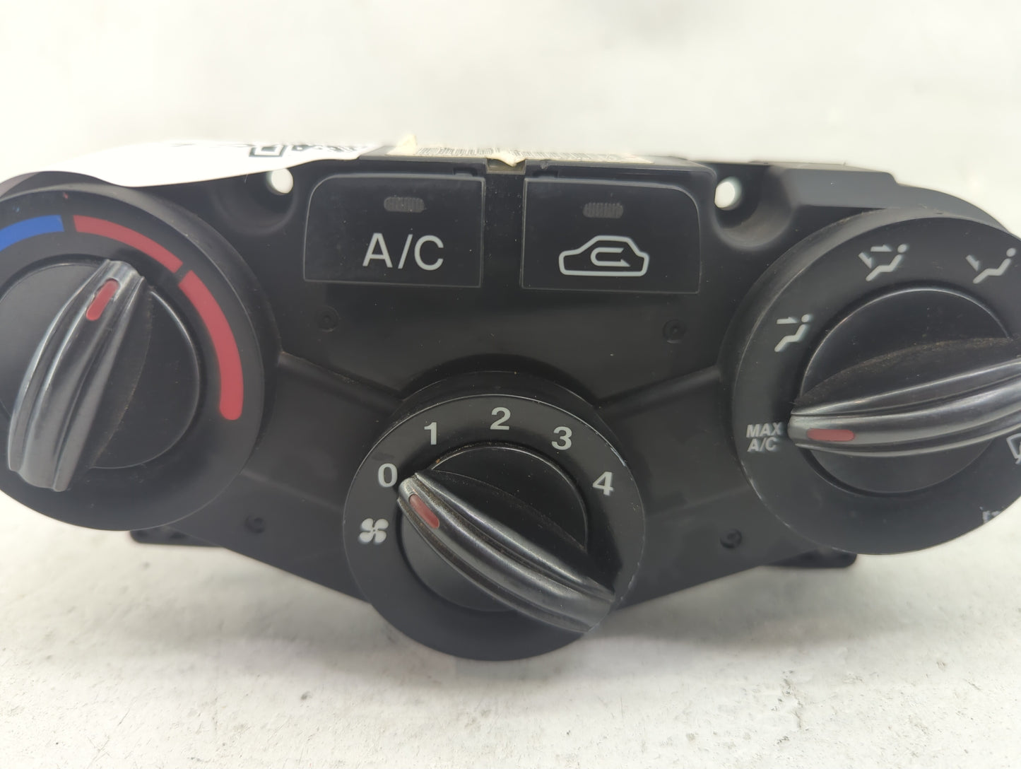 2010-2011 Kia Rio Climate Control Module Temperature AC/Heater Replacement P/N:1GEA0D Fits Fits 2010 2011 OEM Used Auto Part