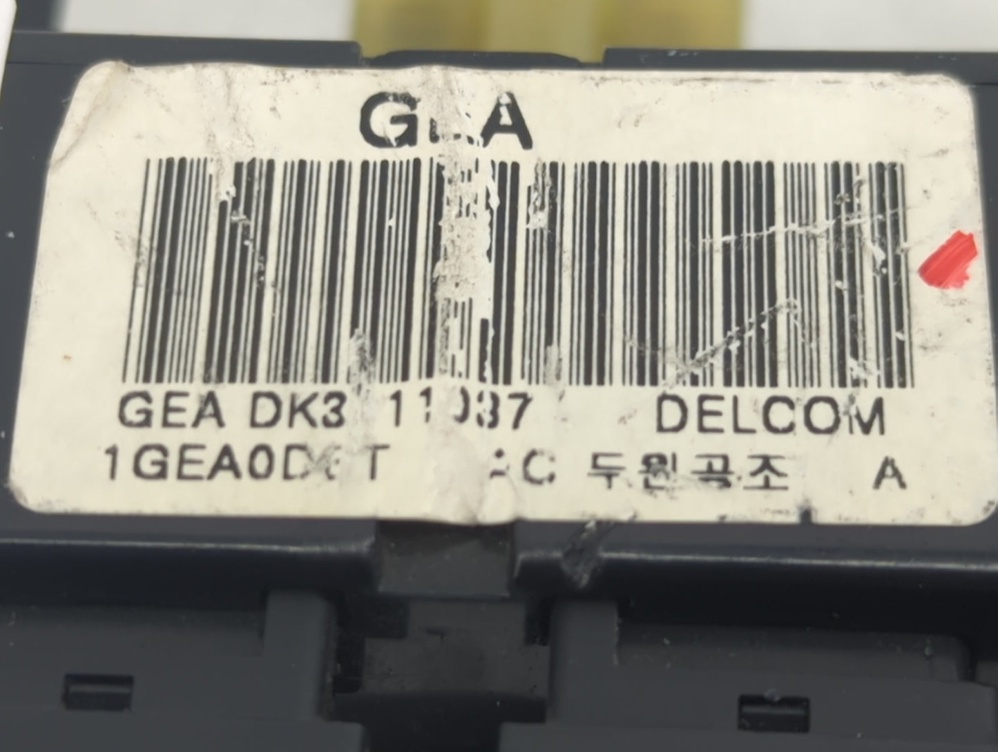 2010-2011 Kia Rio Climate Control Module Temperature AC/Heater Replacement P/N:1GEA0D Fits Fits 2010 2011 OEM Used Auto Part