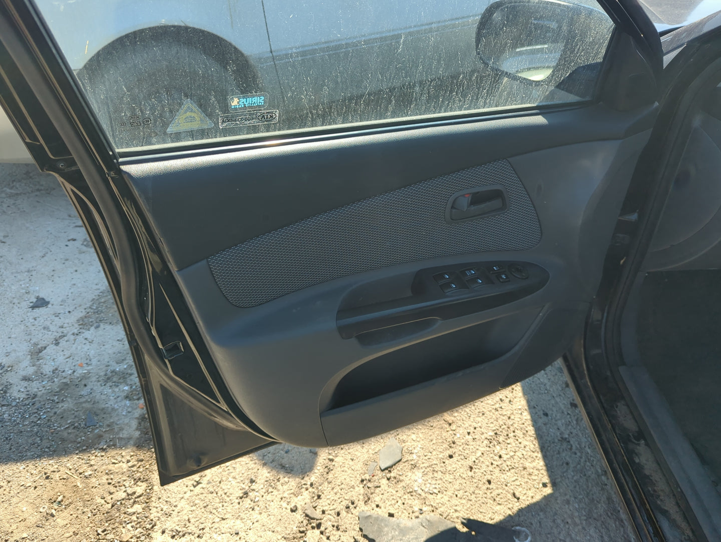 2011 Kia Rio5 Front Left Driver Interior Door Panel Trim - Oemusedautoparts1.com