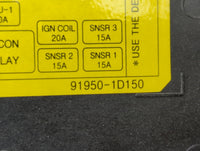 2007-2012 Kia Rondo Fusebox Fuse Box Panel Relay Module P/N:91950-1D150 Fits Fits 2007 2008 2009 2010 2011 2012 OEM Used Aut