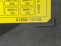 2007-2012 Kia Rondo Fusebox Fuse Box Panel Relay Module P/N:91950-1D150 Fits Fits 2007 2008 2009 2010 2011 2012 OEM Used Aut