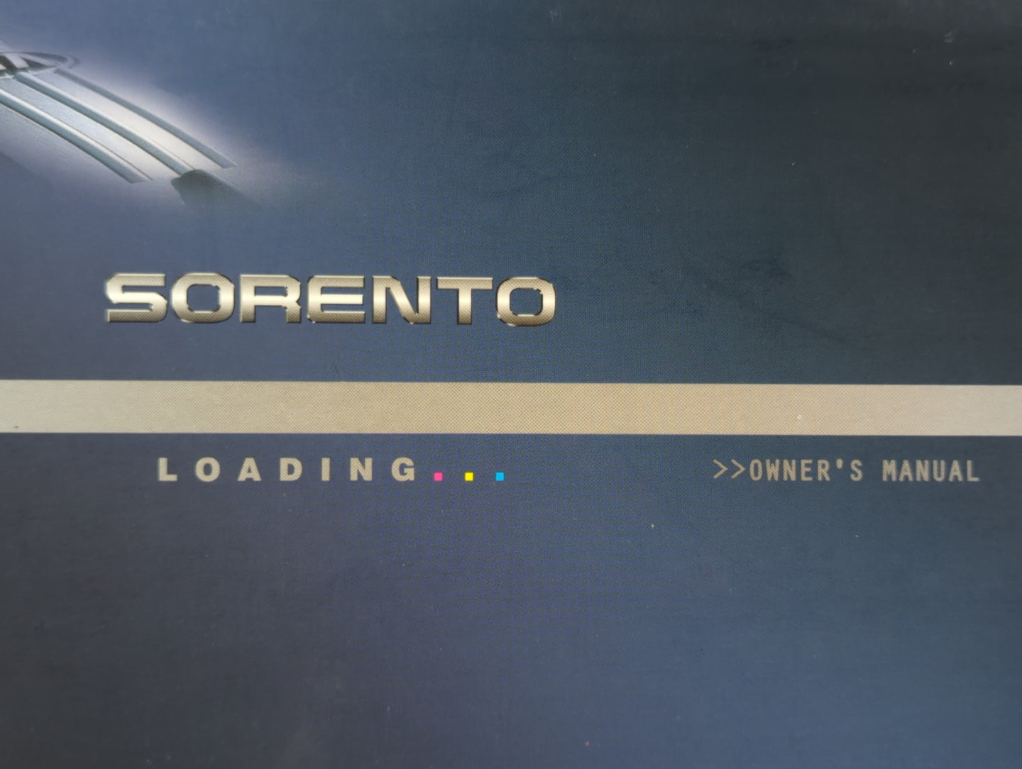 2011 Kia Sorento Owners Manual Book Guide P/N:A2PO-EU12H OEM Used Auto Parts - Oemusedautoparts1.com