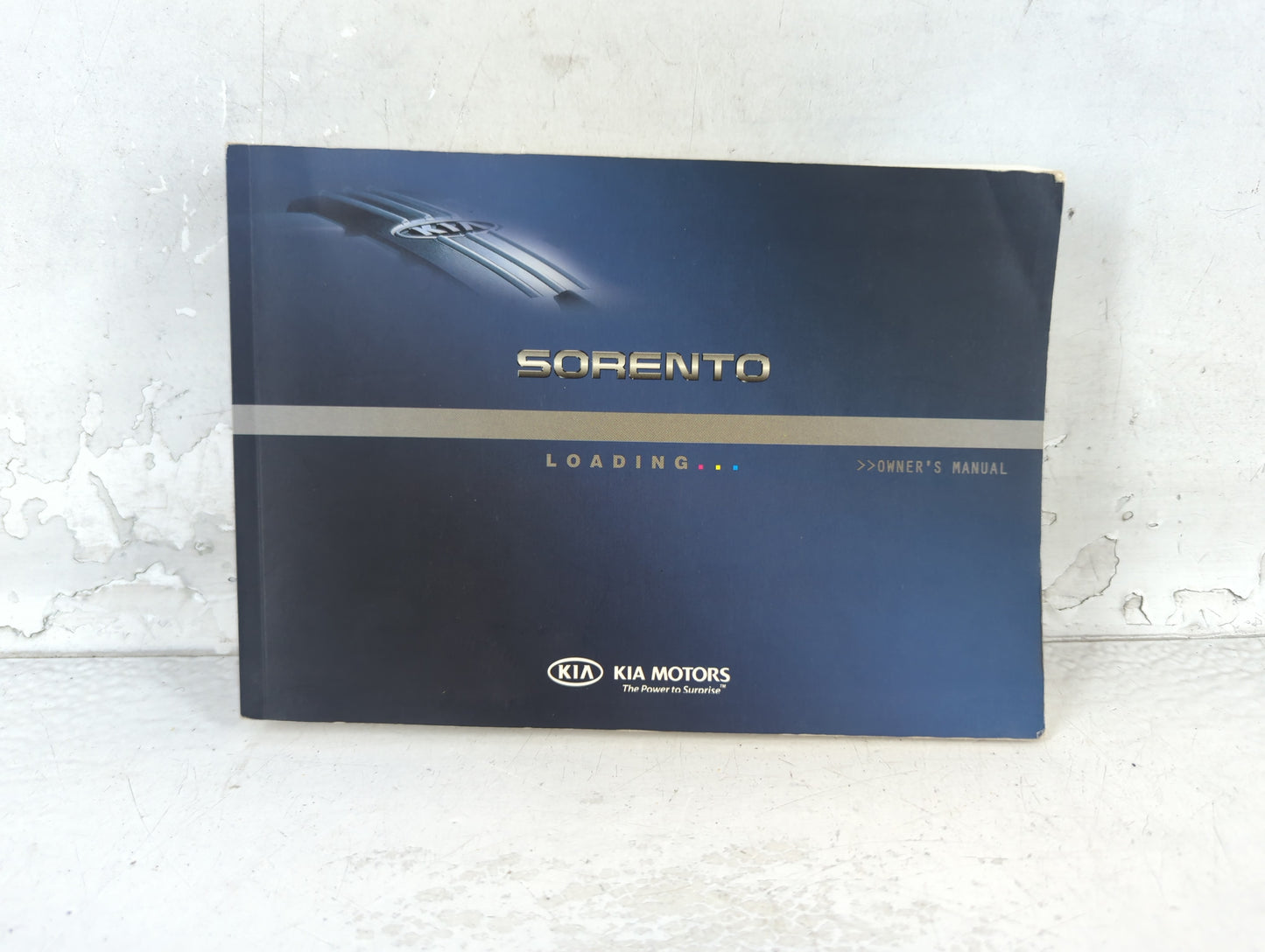 2011 Kia Sorento Owners Manual Book Guide P/N:A2PO-EU17A OEM Used Auto Parts - Oemusedautoparts1.com