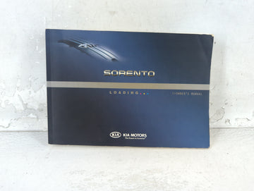 2011 Kia Sorento Owners Manual Book Guide P/N:A2PO-EU17A OEM Used Auto Parts - Oemusedautoparts1.com