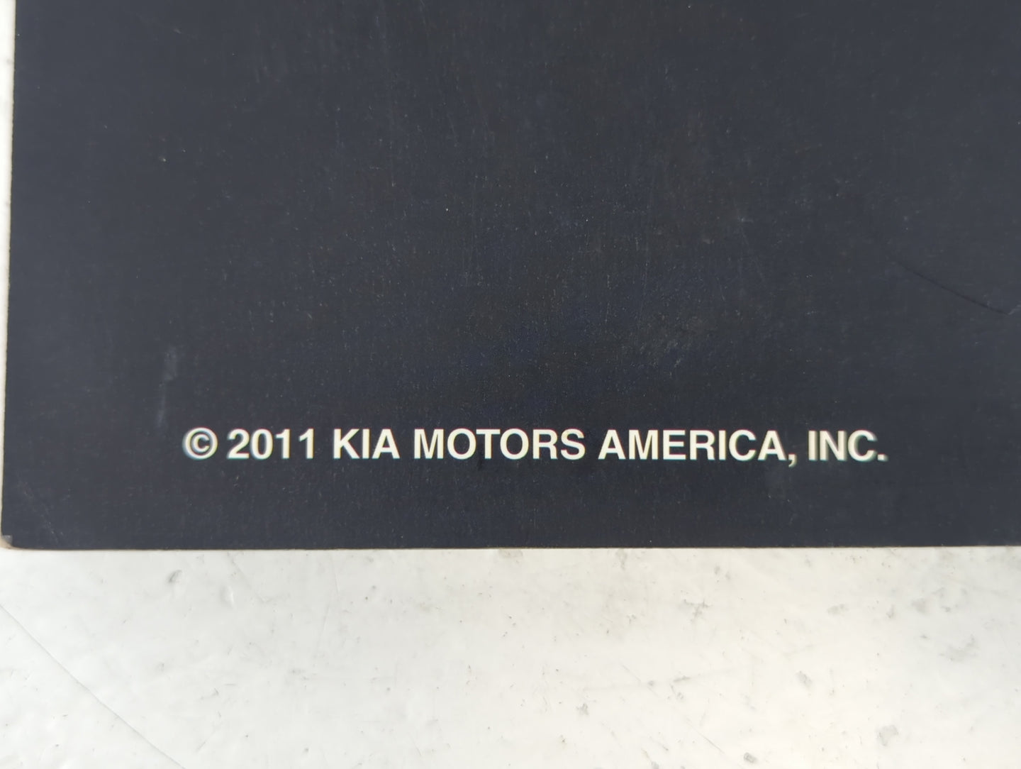 2011 Kia Sorento Owners Manual Book Guide P/N:A2PO-EU17A OEM Used Auto Parts - Oemusedautoparts1.com
