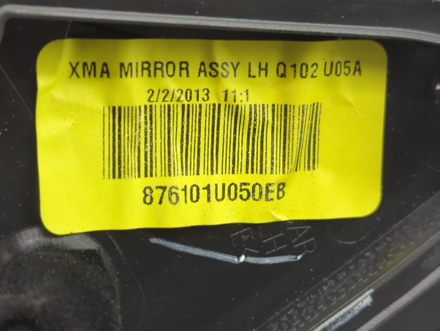 2011-2015 Kia Sorento Driver Side View Mirror - Left Door Mirror OEM Used - Oemusedautoparts1.com