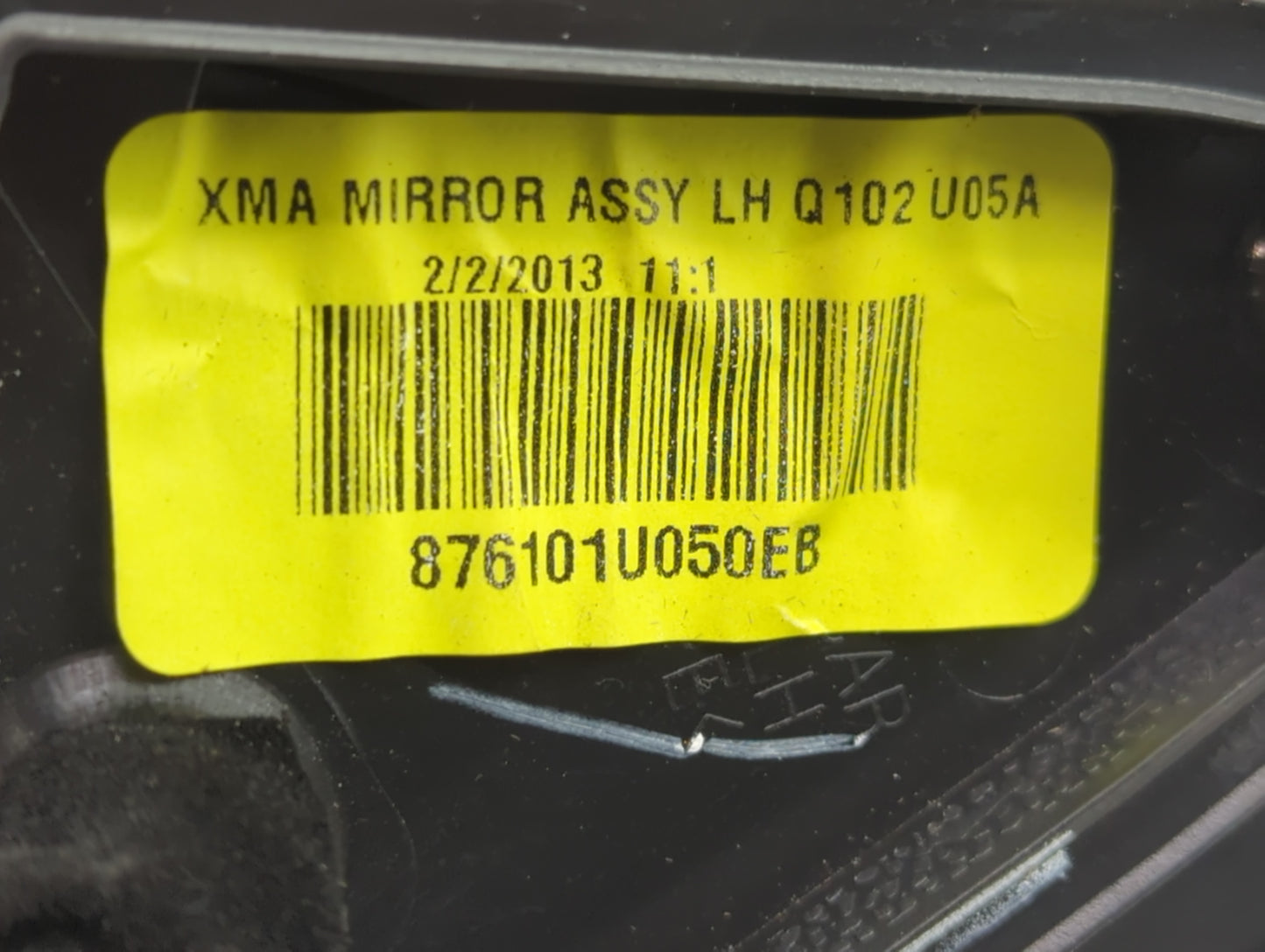 2011-2015 Kia Sorento Driver Side View Mirror - Left Door Mirror OEM Used - Oemusedautoparts1.com