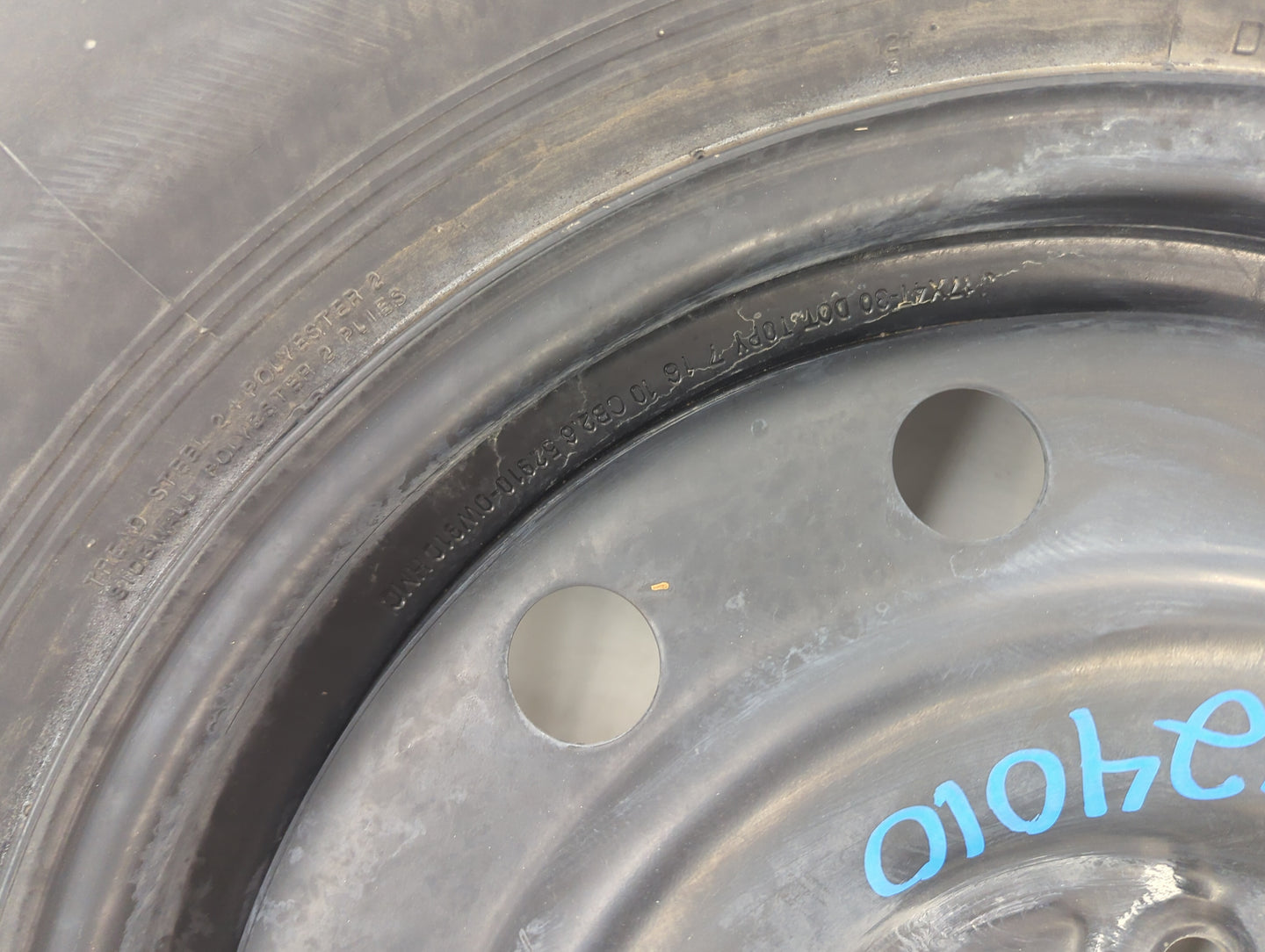 2011-2020 Kia Sorento Spare Donut Tire Wheel Rim Oem 1486954 - Oemusedautoparts1.com