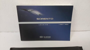 2011 Kia Sorento Owners Manual Book Guide OEM Used Auto Parts - Oemusedautoparts1.com