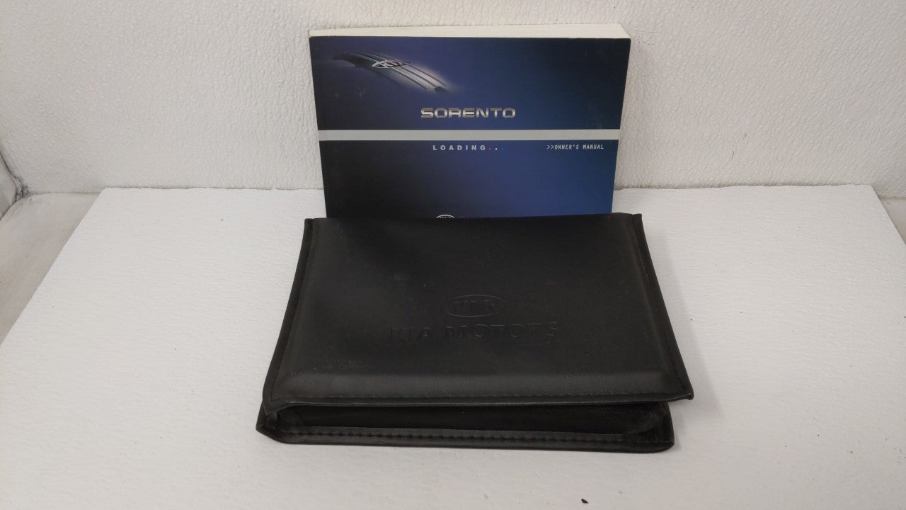 2011 Kia Sorento Owners Manual Book Guide OEM Used Auto Parts - Oemusedautoparts1.com