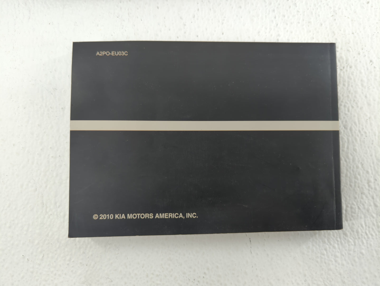 2011 Kia Sorento Owners Manual Book Guide P/N:A2PO-EU03C OEM Used Auto Parts - Oemusedautoparts1.com