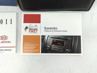 2011 Kia Sorento Owners Manual Book Guide OEM Used Auto Parts - Oemusedautoparts1.com