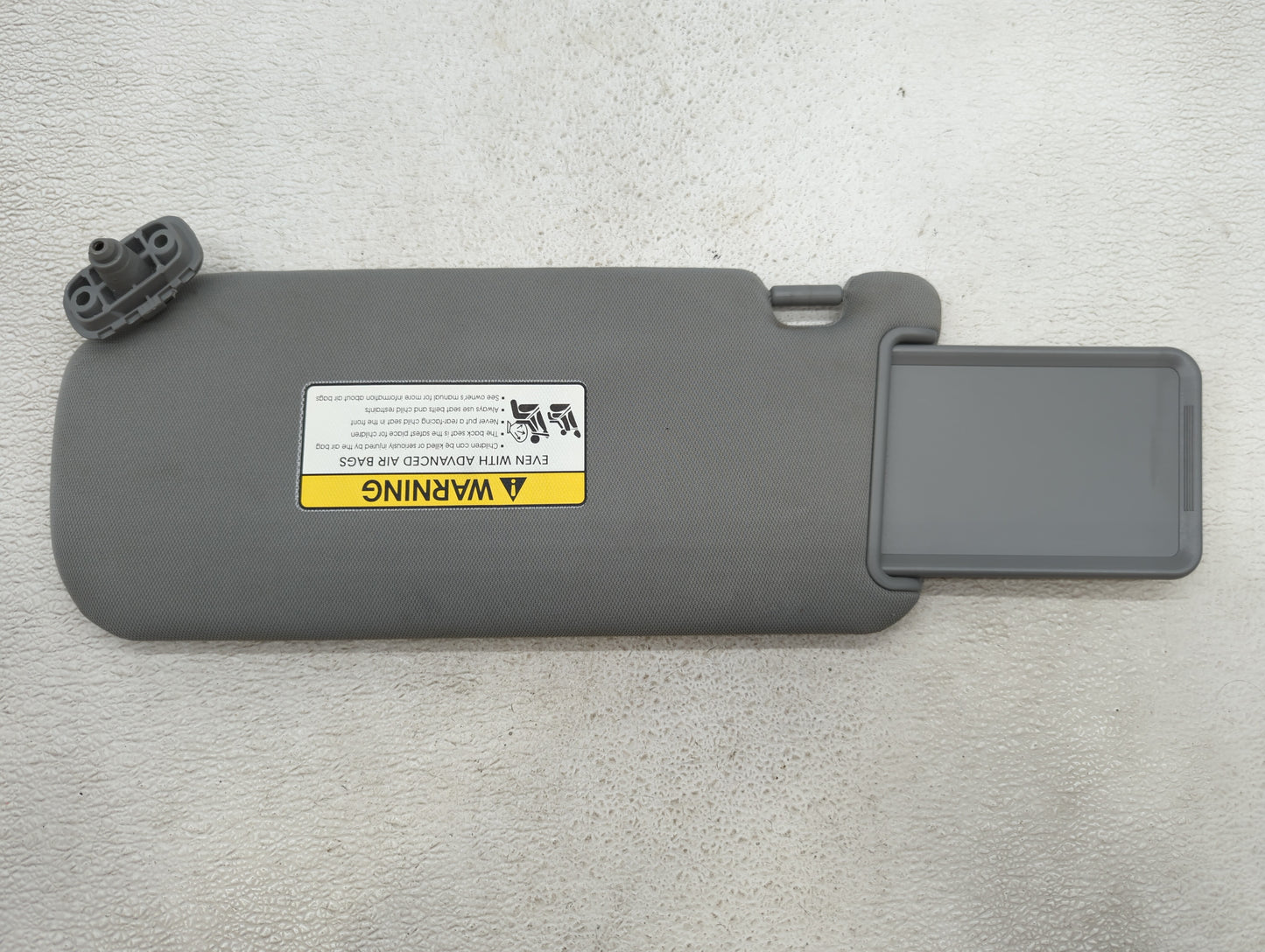 2011-2015 Kia Sorento Sun Visor Shade Replacement Passenger Right Mirror Fits Fits 2011 2012 2013 2014 2015 OEM Used Auto Pa