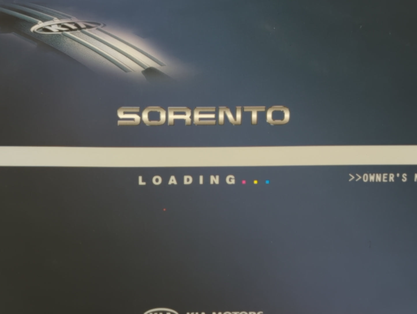 2011 Kia Sorento Owners Manual Book Guide OEM Used Auto Parts - Oemusedautoparts1.com