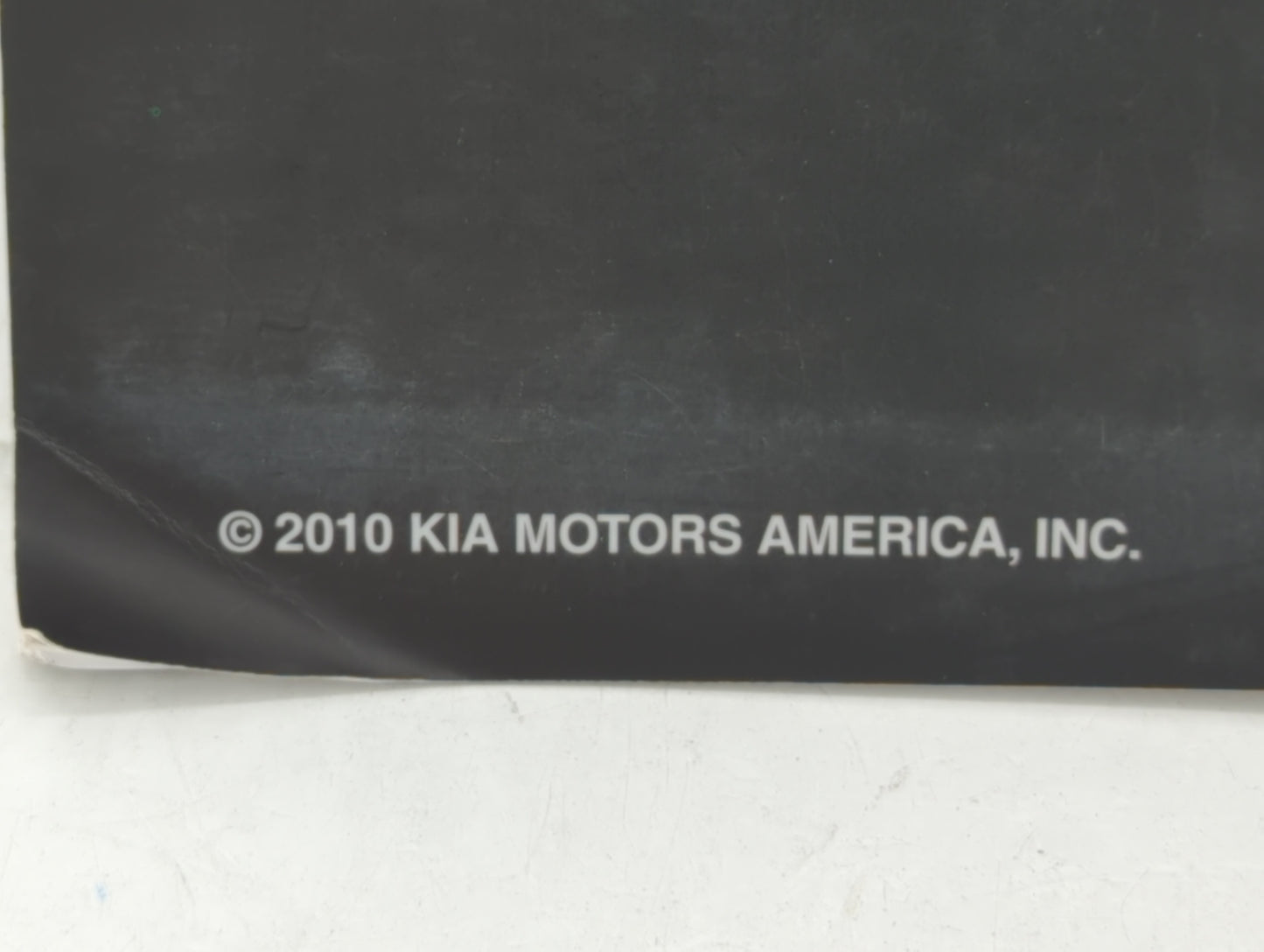 2011 Kia Sorento Owners Manual Book Guide OEM Used Auto Parts - Oemusedautoparts1.com