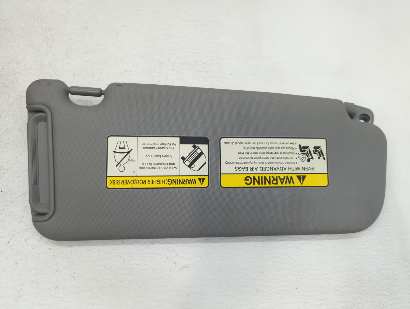 2011-2015 Kia Sorento Sun Visor Shade Replacement Driver Left Mirror Fits Fits 2011 2012 2013 2014 2015 OEM Used Auto Parts 