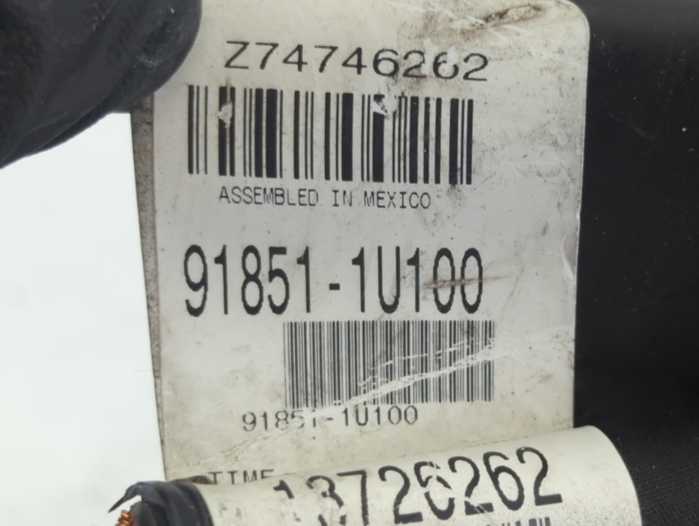 2011-2013 Kia Sorento Fusebox Fuse Box Panel Relay Module P/N:91851-1U100 Fits Fits 2011 2012 2013 OEM Used Auto Parts - Oem