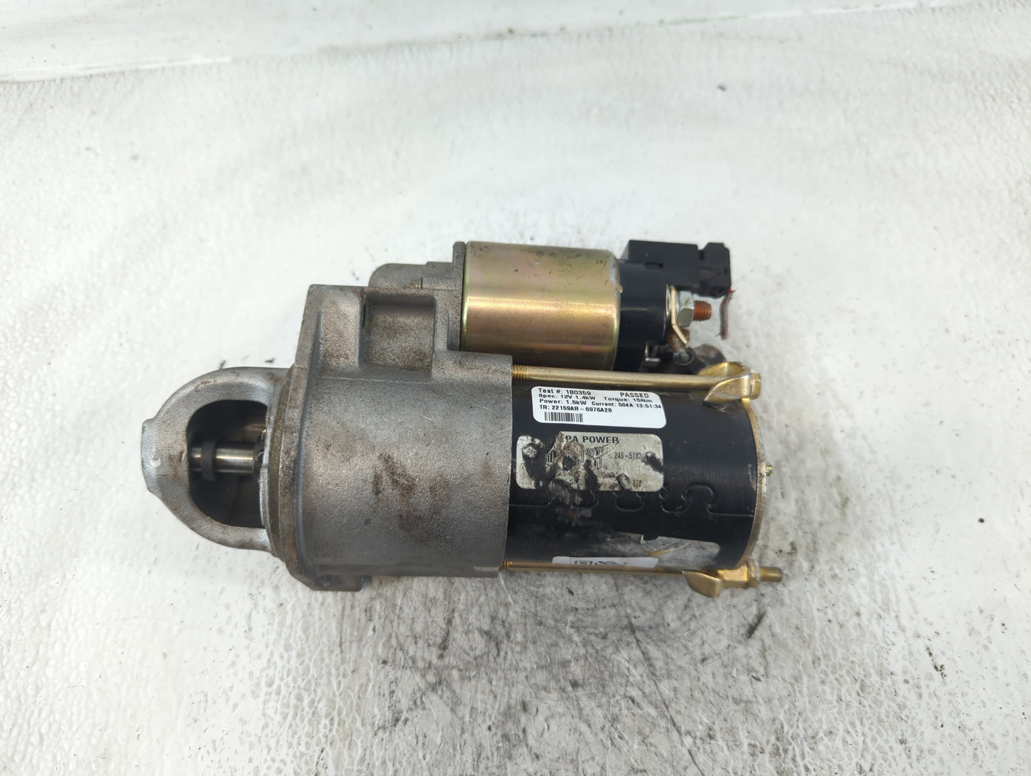 2011 Kia Sorento Car Starter Motor Solenoid OEM P/N:36100-3C150 Fits OEM Used Auto Parts - Oemusedautoparts1.com
