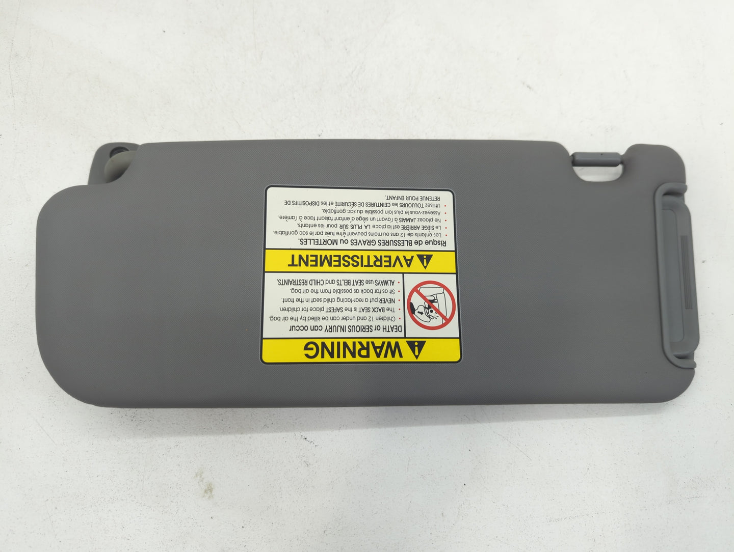 2011-2015 Kia Sorento Sun Visor Shade Replacement Passenger Right Mirror Fits Fits 2011 2012 2013 2014 2015 OEM Used Auto Pa