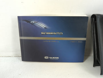 2011 Kia Sorento Owners Manual Book Guide P/N:A2P0-EU18A OEM Used Auto Parts