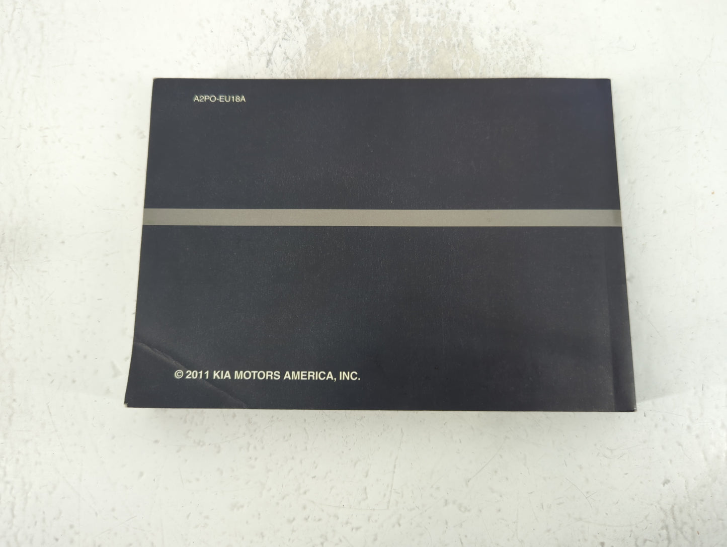 2011 Kia Sorento Owners Manual Book Guide P/N:A2P0-EU18A OEM Used Auto Parts - Oemusedautoparts1.com
