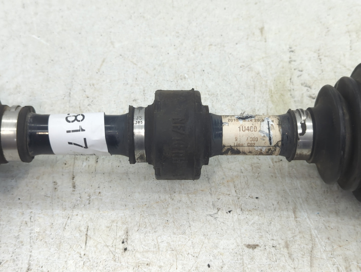 2011-2013 Kia Sorento Axle Shaft Front Driver Cv C/v - Oemusedautoparts1.com