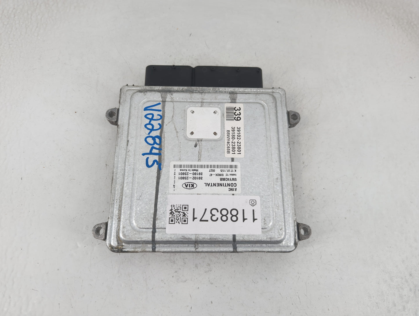 2011 Kia Soul PCM Engine Control Computer ECU ECM PCU OEM P/N:39180-23801 39102-23801 Fits OEM Used Auto Parts - Oemusedauto