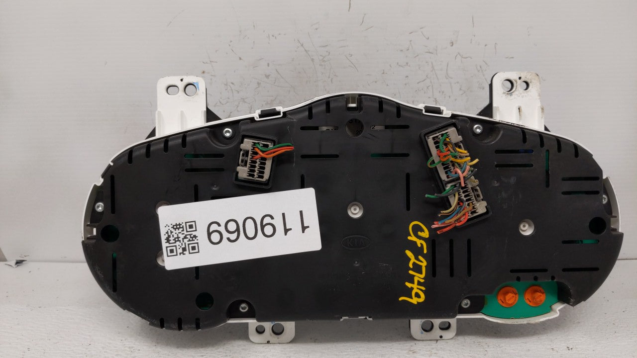 2011 Kia Soul Instrument Cluster Speedometer Gauges Fits OEM Used Auto Parts - Oemusedautoparts1.com
