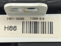 2011 Kia Soul Instrument Cluster Speedometer Gauges P/N:94011-2K260 Fits OEM Used Auto Parts - Oemusedautoparts1.com
