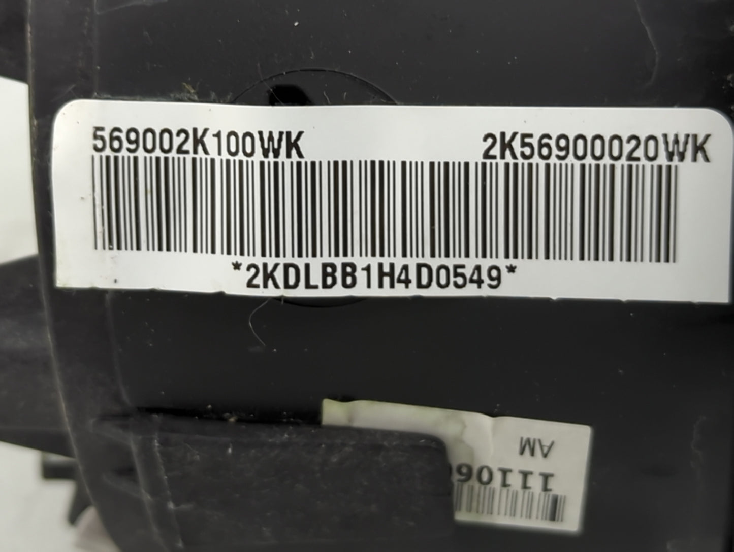 2010-2011 Kia Soul Air Bag Driver Left Steering Wheel Mounted Fits Fits 2010 2011 OEM Used Auto Parts - Oemusedautoparts1.co