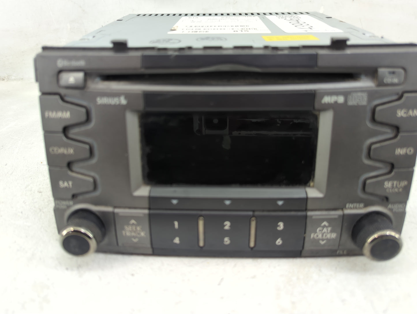 2010-2011 Kia Soul Radio AM FM Cd Player Receiver Replacement P/N:961502K305AMA 96150-2K305AMAL, 037737749376 Fits Fits 2010