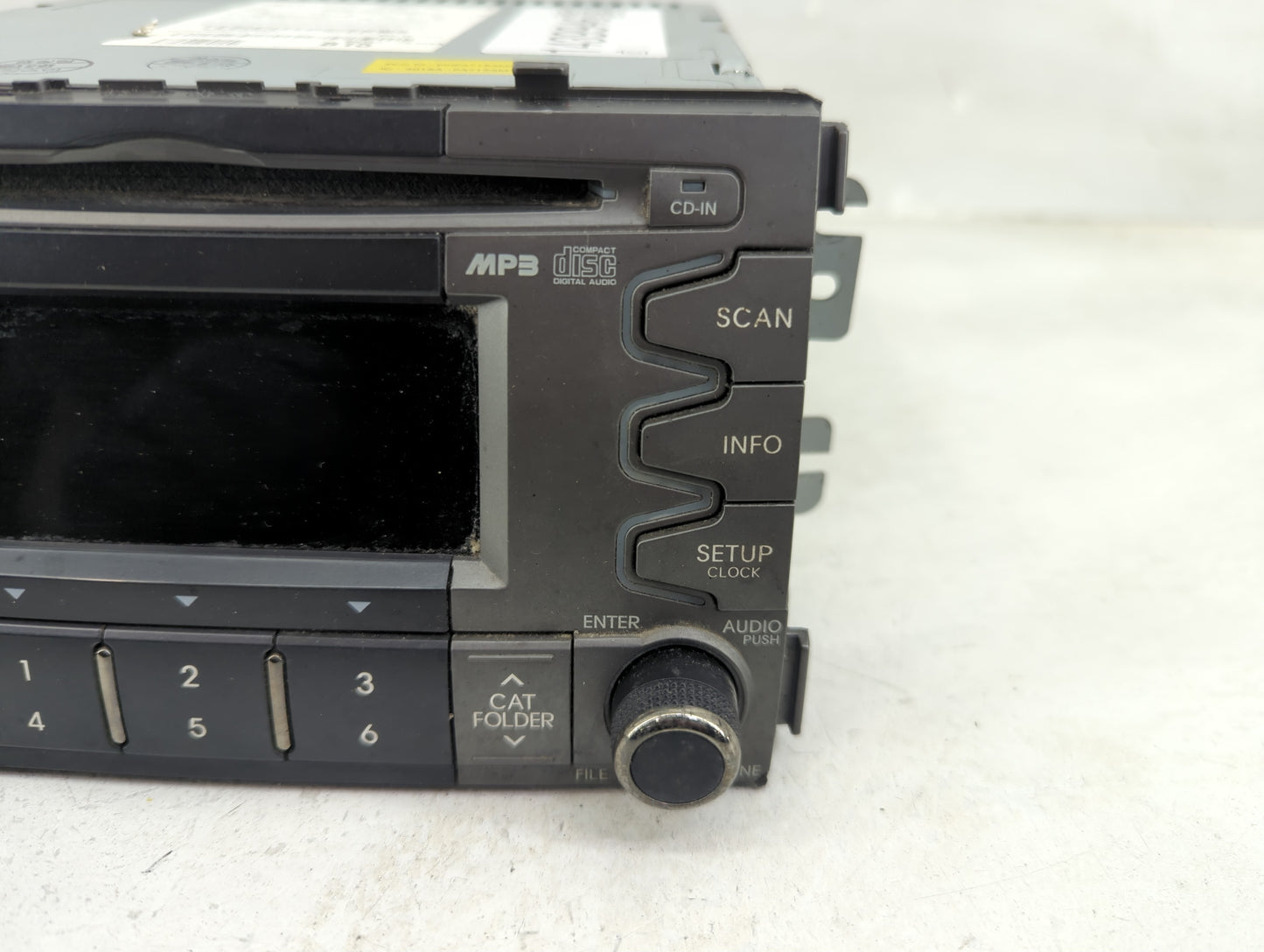 2010-2011 Kia Soul Radio AM FM Cd Player Receiver Replacement P/N:961502K305AMA 96150-2K305AMAL, 037737749376 Fits Fits 2010
