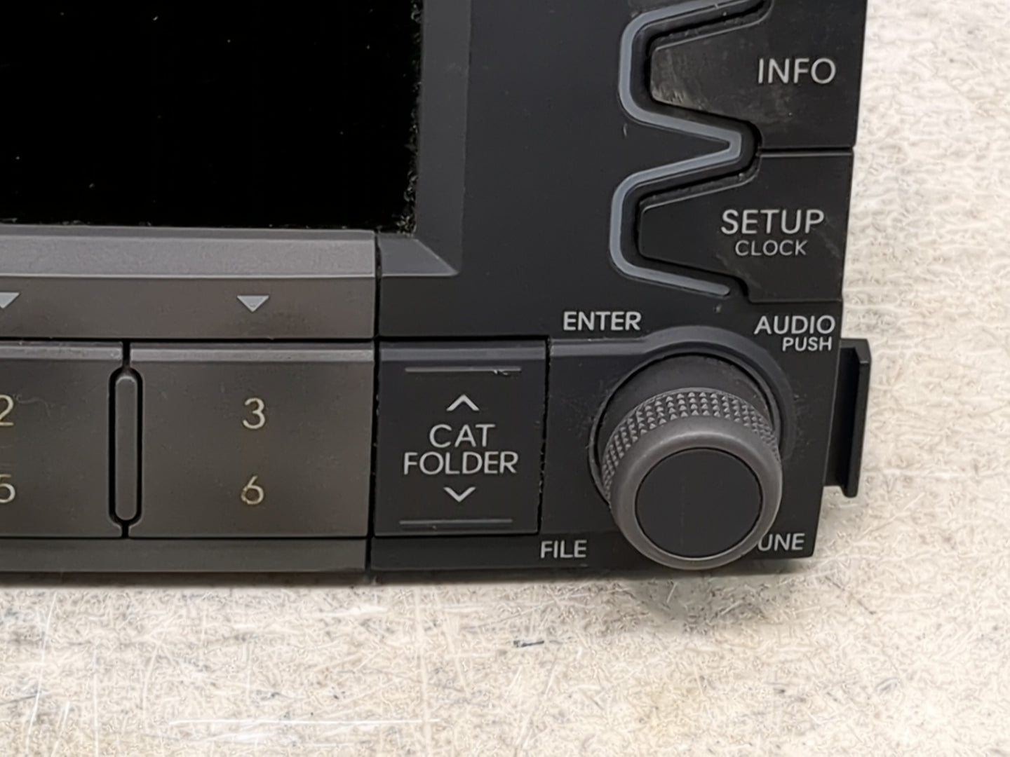 2010-2011 Kia Soul Radio AM FM Cd Player Receiver Replacement P/N:961402K200AMA 96140-2K200AMAE, A-200AMA 1.5 Fits Fits 2010