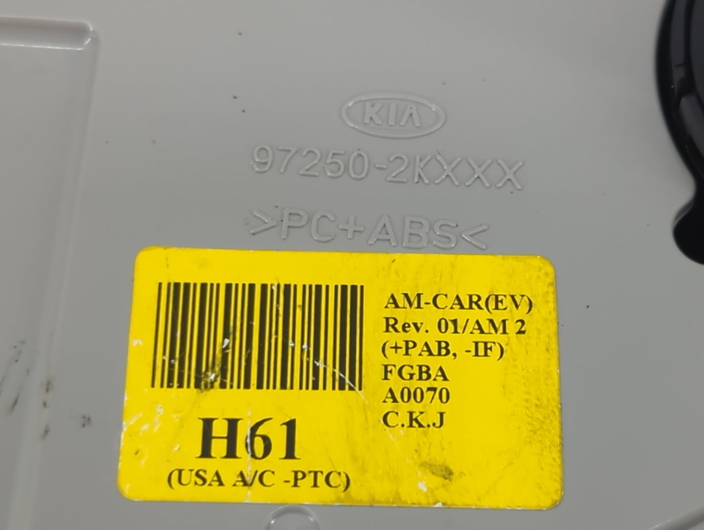 2010-2011 Kia Soul Climate Control Module Temperature AC/Heater Replacement Fits Fits 2010 2011 OEM Used Auto Parts - Oemuse