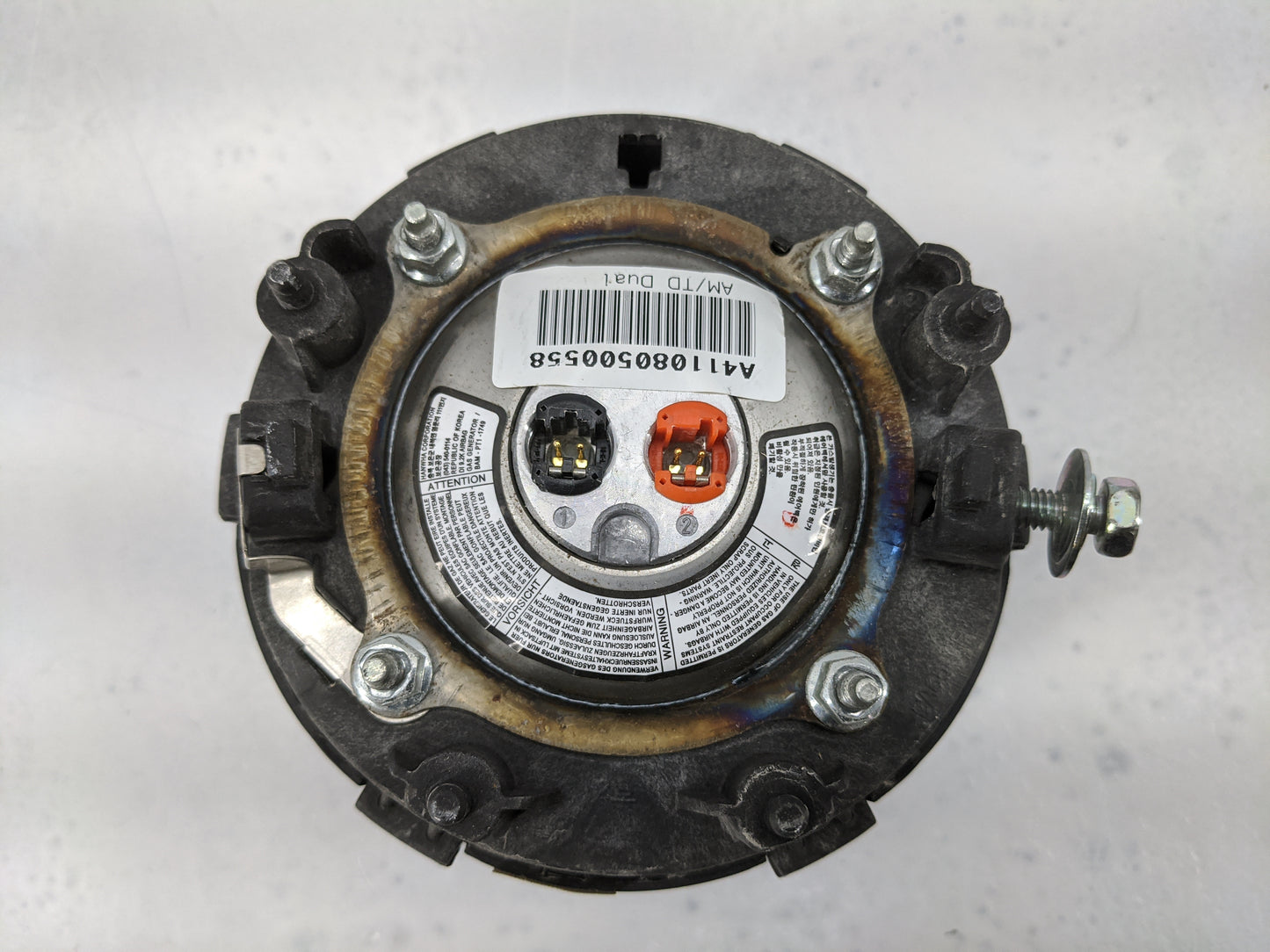 2010-2011 Kia Soul Air Bag Driver Left Steering Wheel Mounted 1477604 - Oemusedautoparts1.com