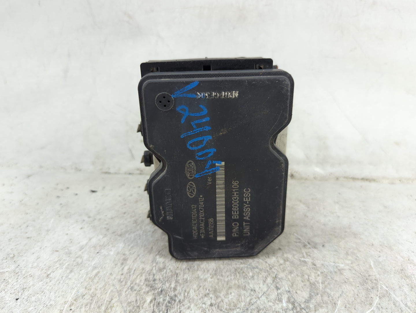 2011 Kia Soul ABS Pump Control Module Replacement P/N:58910-2K640 BH6013H108, BE6003H106, H2GAC1C1120J12 Fits OEM Used Auto 
