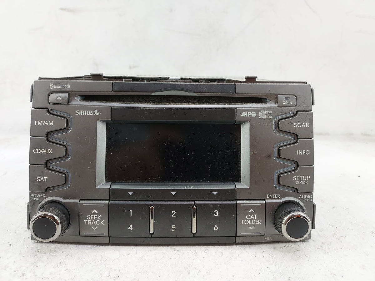 2010-2011 Kia Soul Radio AM FM Cd Player Receiver Replacement P/N:96150-2K306ALK A-210AMABL Fits Fits 2010 2011 OEM Used Aut