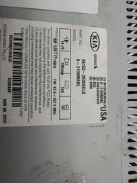 2010-2011 Kia Soul Radio AM FM Cd Player Receiver Replacement P/N:96150-2K306ALK A-210AMABL Fits Fits 2010 2011 OEM Used Aut