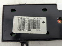 2010-2013 Kia Soul Master Power Window Switch Replacement Driver Side Left P/N:93570-2K010 93570-2K000 Fits OEM Used Auto Pa