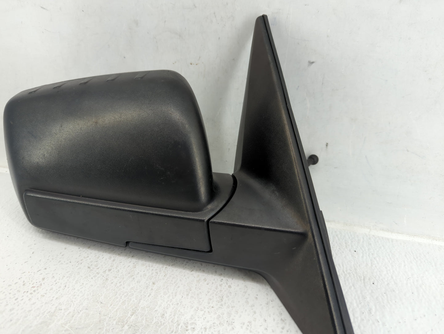 2010-2012 Kia Soul Passenger Right Side View Manual Door Mirror Black - Oemusedautoparts1.com