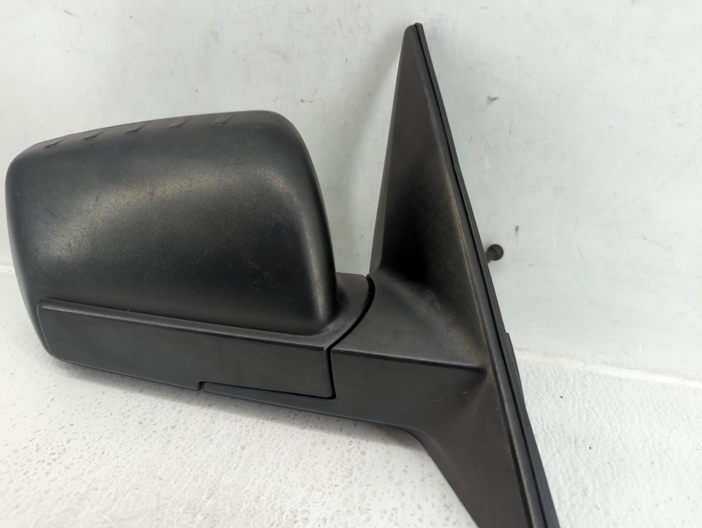 2010-2012 Kia Soul Passenger Right Side View Manual Door Mirror Black - Oemusedautoparts1.com